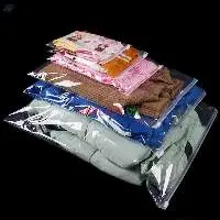 Transparent  PVC Slider Ziplock Bag