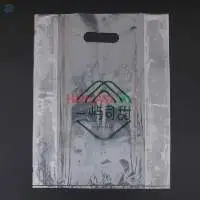 Merchandise Bag With Die Cut Handles
