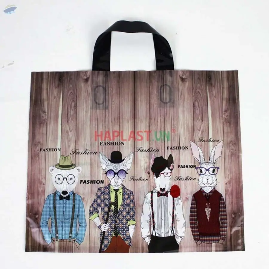 Promotional Logo Printed Packaging Shopping Bags