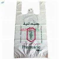 Custom Printed LDPE/HDPE T-Shirt Plastic Bags