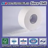 Virgin White Mini Toilet Jumbo Roll Tissue