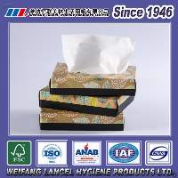 White Virgin Box Facial Tissue for Hotel