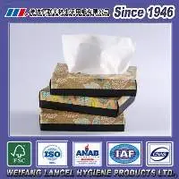 White Virgin Box Facial Tissue for Hotel