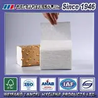 V Fold 2-Ply Laminated Hand Towel Paper