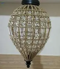 Oval Crystal Pendant