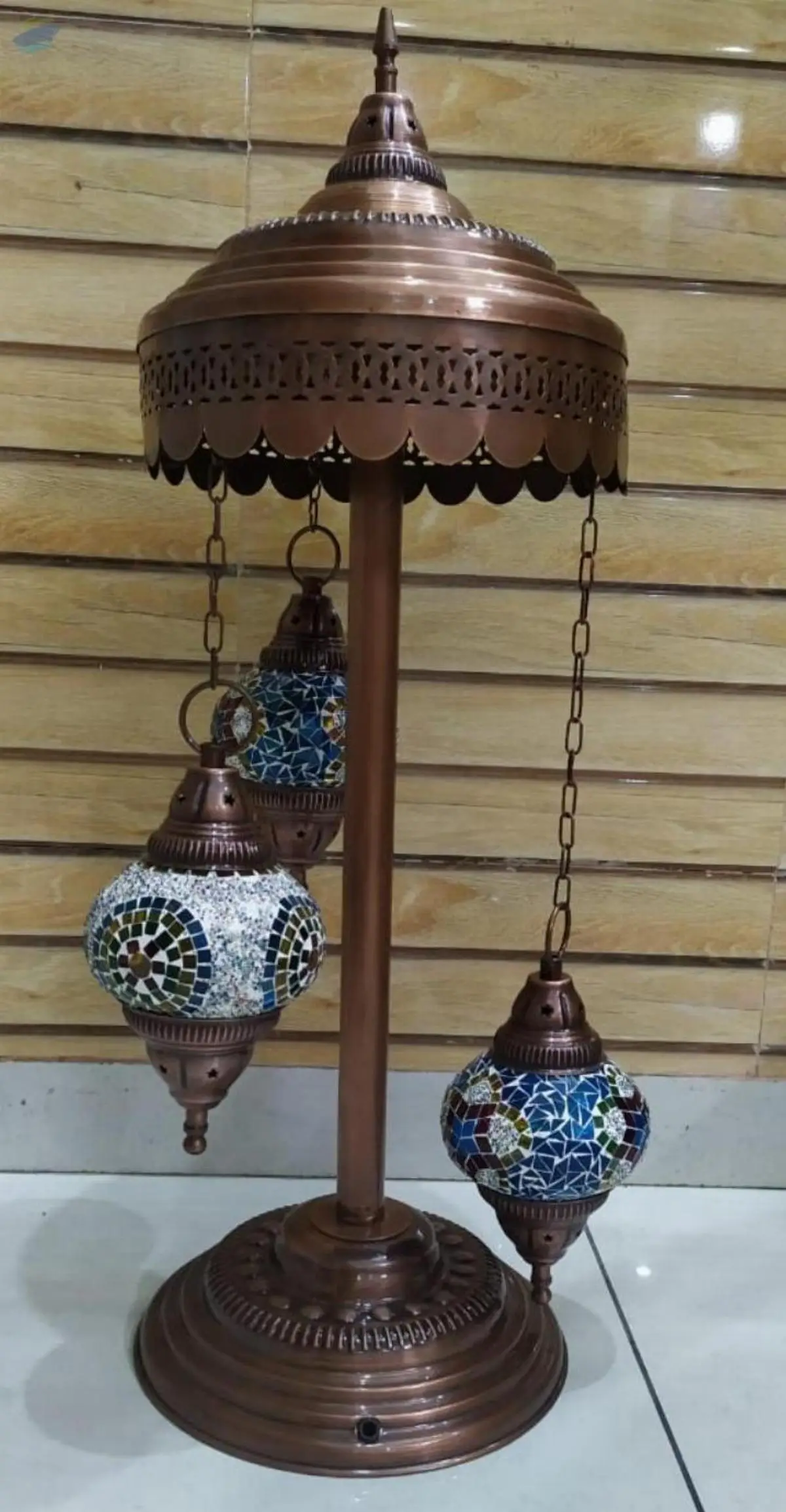 Turkish Corner Stand Lamp
