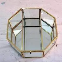Hexagon Glass Box