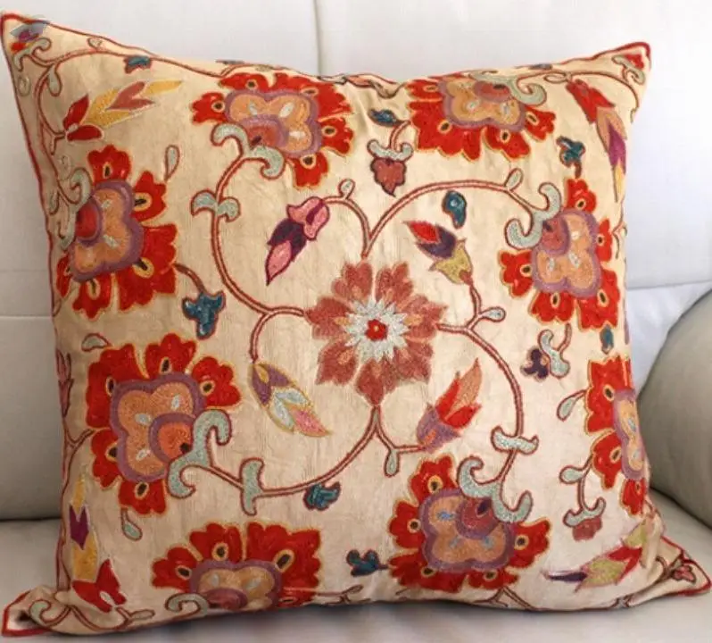 Embroidery Cushion Covers