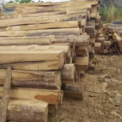 Rough Square Wood Logs