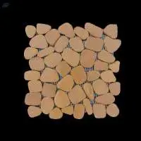 Tan Laser Pebbles