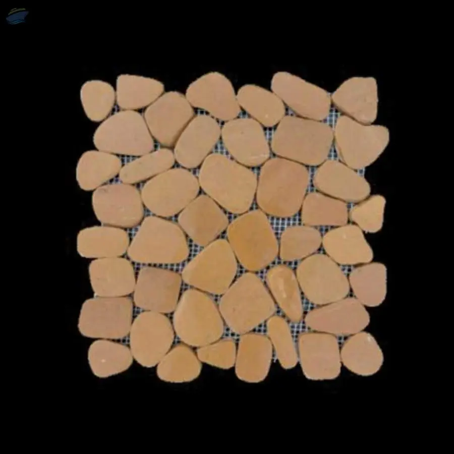 Tan Laser Pebbles