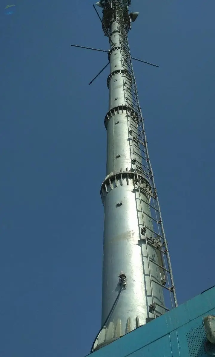 Galvanized Monopole / Telecom Towers