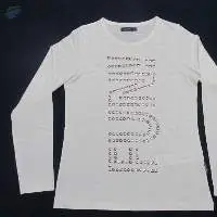 Girls Long Sleeve Round Neck T-shirt