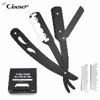 Barber Straight Razor With 100 Packs Blades