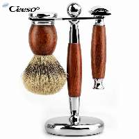 3 Pcs Pure Badger Shaving Set