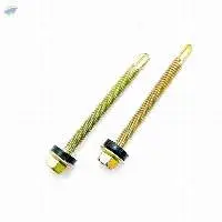 Gold-plated Corrugated Iron Screw