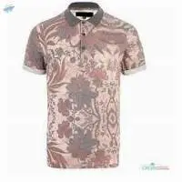 Men's Printed Polo T-Shirt