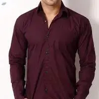Casual Cotton Plain Shirt