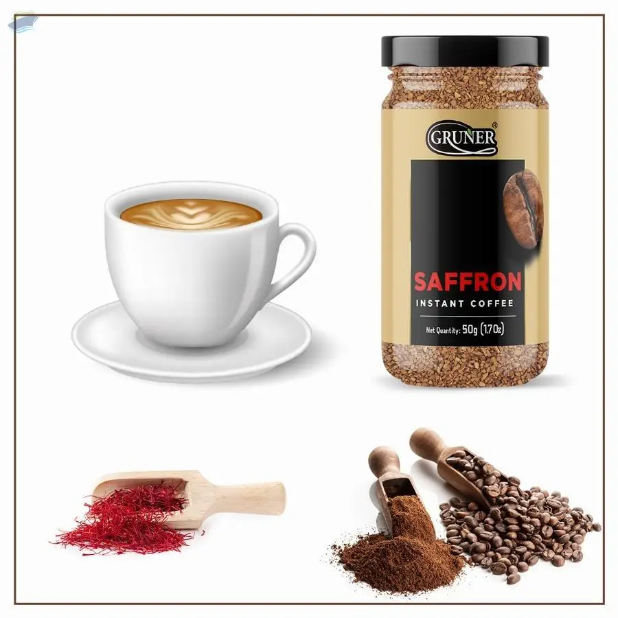 Gruner Saffron Instant Coffee