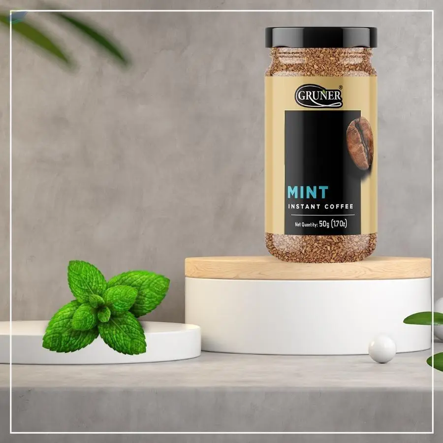 Gruner Mint Instant Coffee