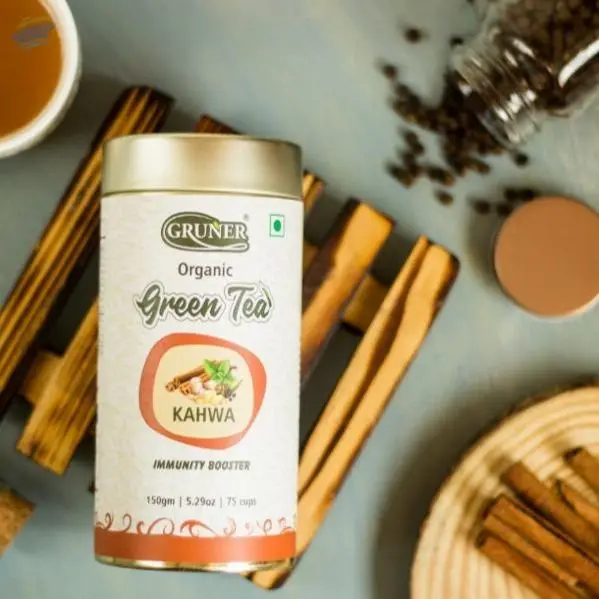 Gruner Green Tea Tin Kahwa