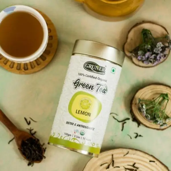 Gruner Green Tea Tin Lemon