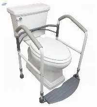 Foldable Toilet Frame