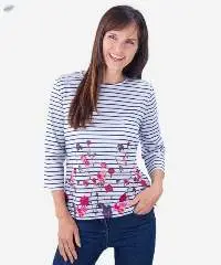 Ladies Printed Full Sleeve T-shirt
