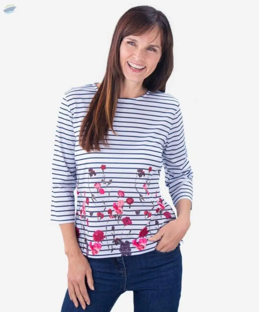 Ladies Printed Full Sleeve T-shirt