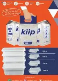 Plain Rectangular Microwave/ Thin Wall Container