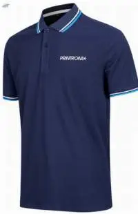 Polyester Knitted Polo Shirt