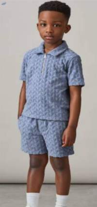 jaquard velvet set
