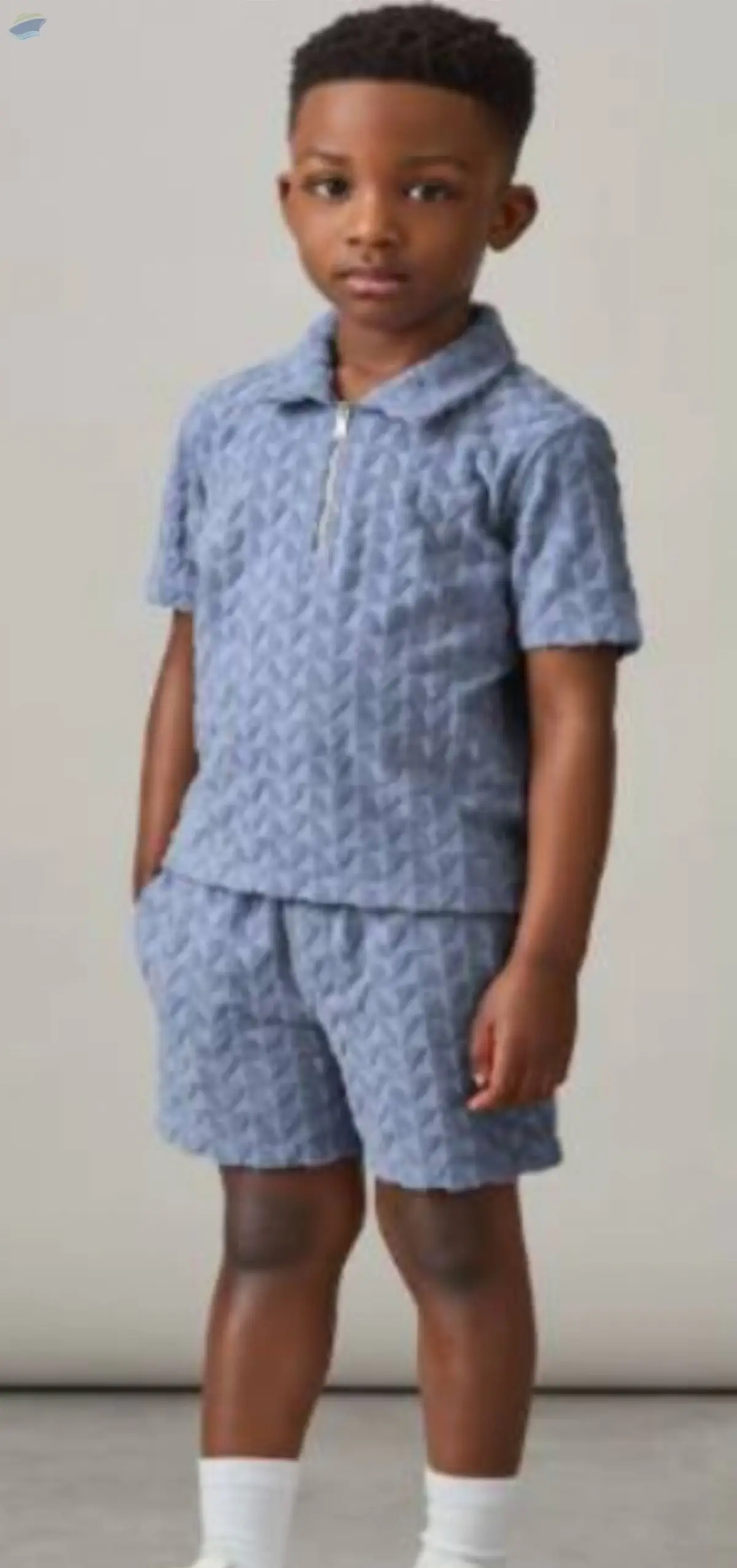 jaquard velvet set