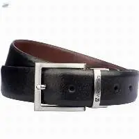 Brush Hour - Brushed Leather Belt