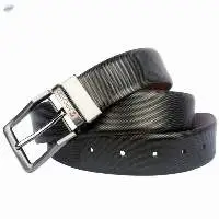 Bezzle Cut Buckle Leather Belt