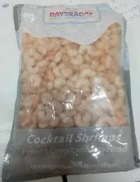 Cocktail Cooked PUD Frozen Shrimps