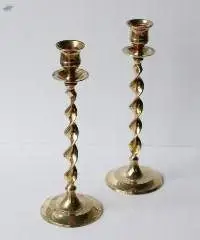 Candle Sticks Holder, Brass Candle Holder