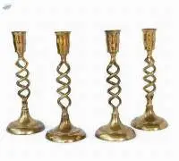 Metal Candle Holder, Brass Candle Sticks