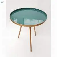 Accent Round Table With 3 Legs