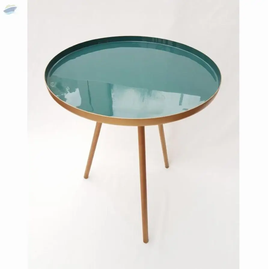Accent Round Table With 3 Legs