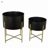 Iron Round Planter Indoor & Outdoor Planter