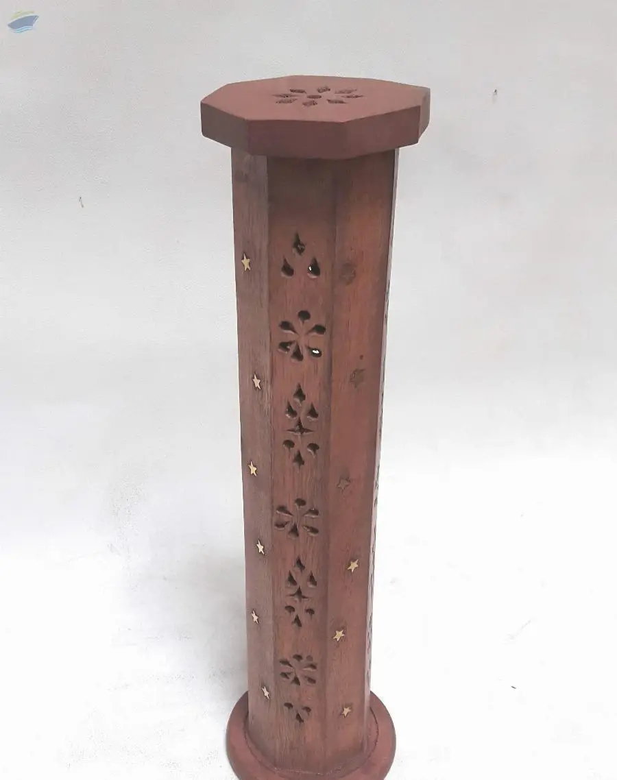 Wooden Incense Tower, Burner  