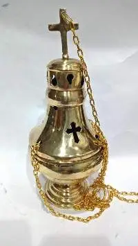 Brass Thurible, Censer, Burner  