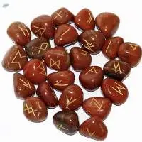 Red Jasper Rune Stones