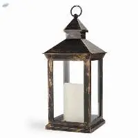 Modern Iron Moroccan Lantern 