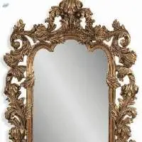 Wall Mirror Frame (Golden duco paint)