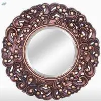 Wall Mirror Round Frame (Antique)