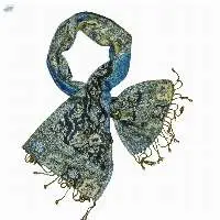 Indian Paisley Soft Viscose Muffler Scarf Women