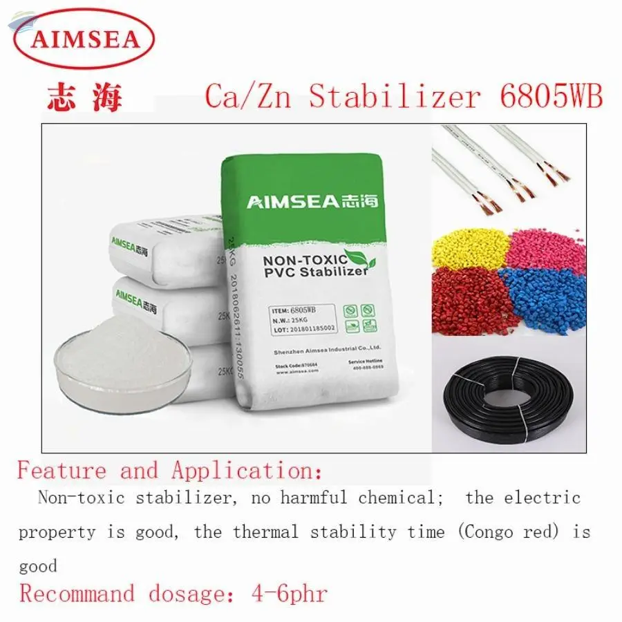 PVC CaZn Stabilizer For Wire And Cables UL60~105