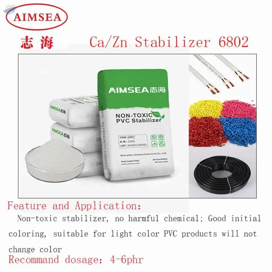 Pvc Cazn Stabilizer For Wire And Cables Ul80~105